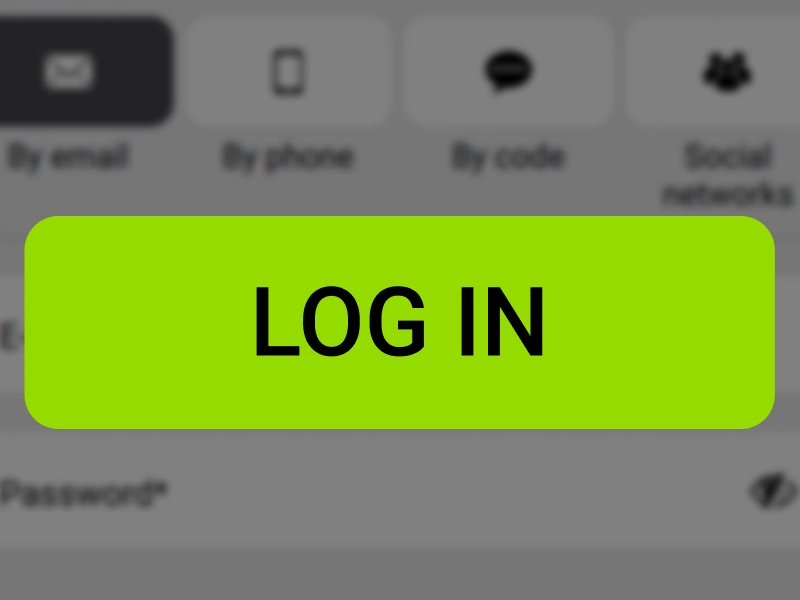 WinWin Nigeria login page with highlighted Log In button to access the account