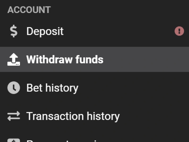 Withdraw Funds